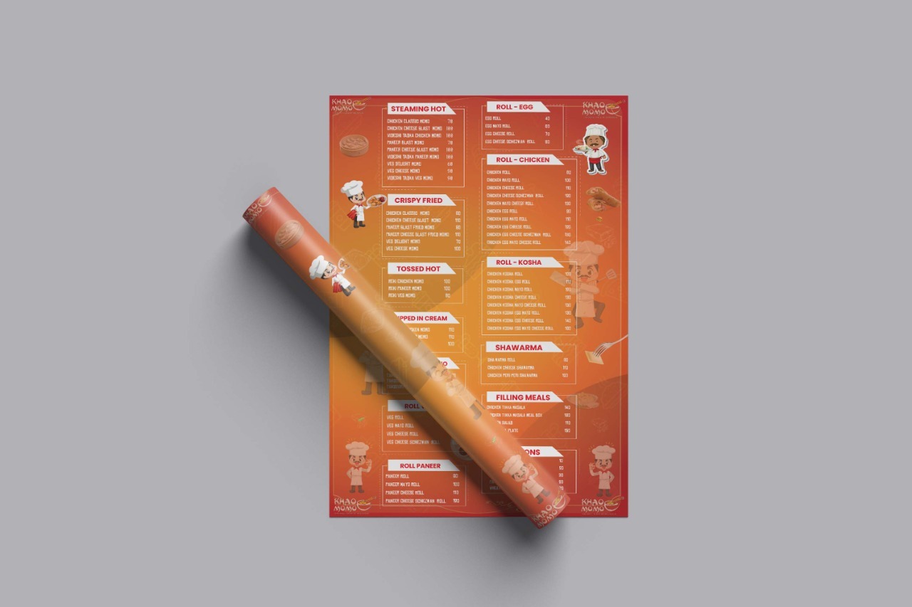Menu design 11 by Brandingo